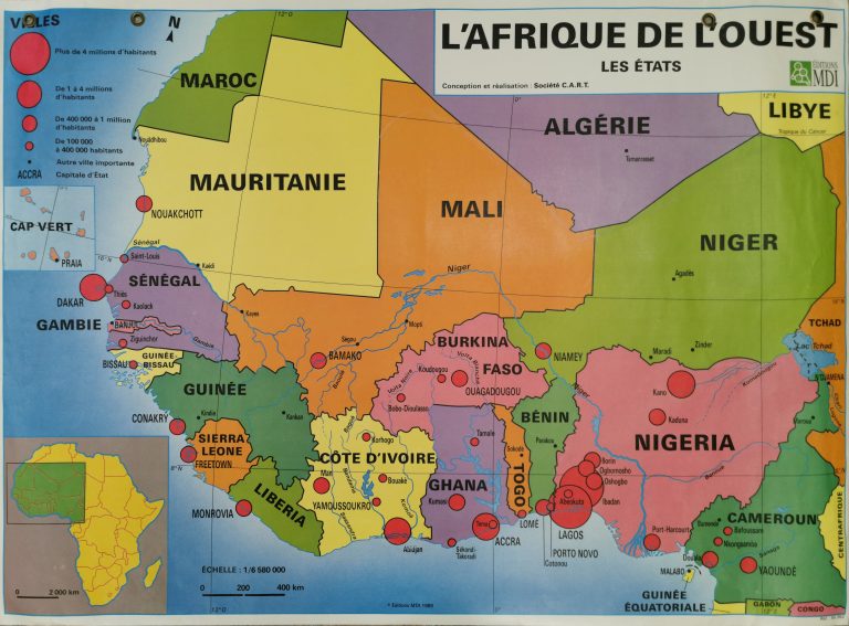 A10(7) L'Afrique de l'ouest les états