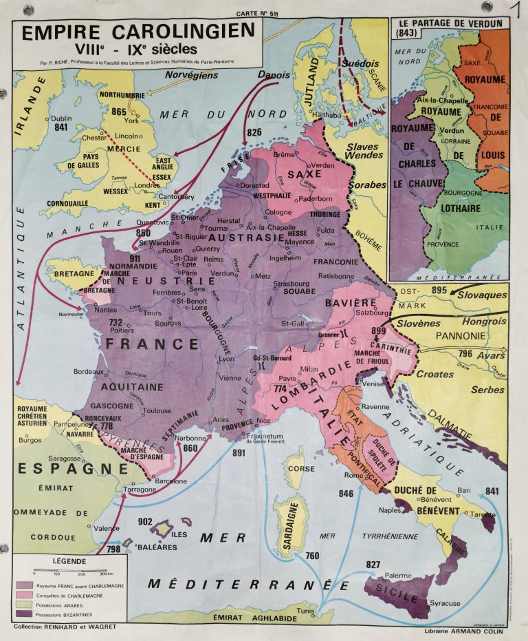 B1(4) Empire Carolingien VIIIe-IXe siècles