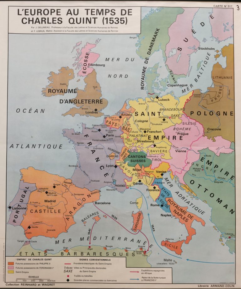 C1(1) l'Europe au temps de Charles Quint (1535)