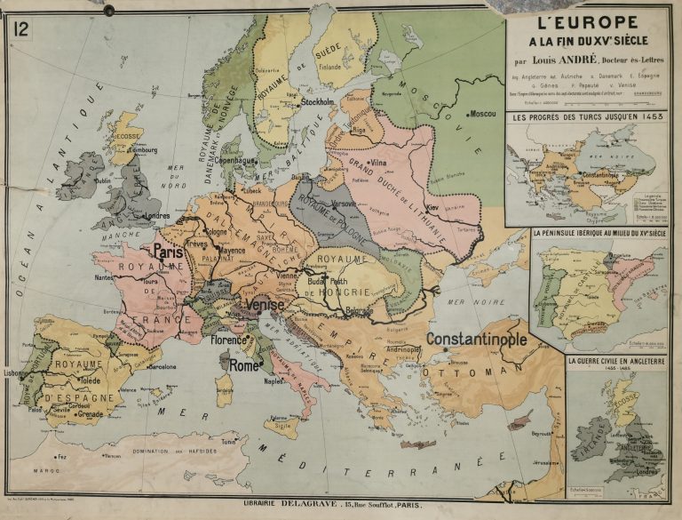 C4(1) L'Europe à la fin du XVe siècle.