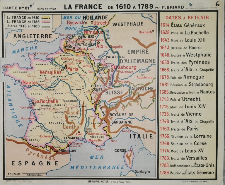 C6(1) La France de 1610 à 1789