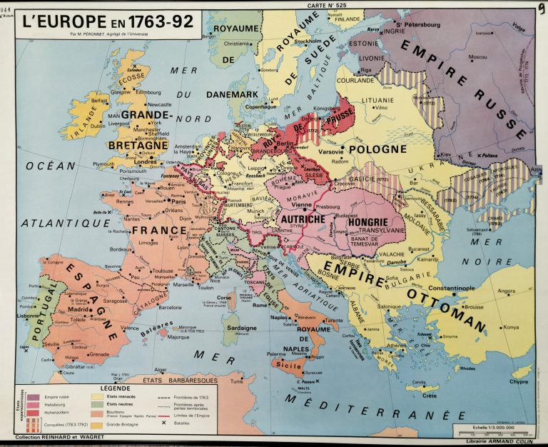 C9(2) L'Europe en 1763-92