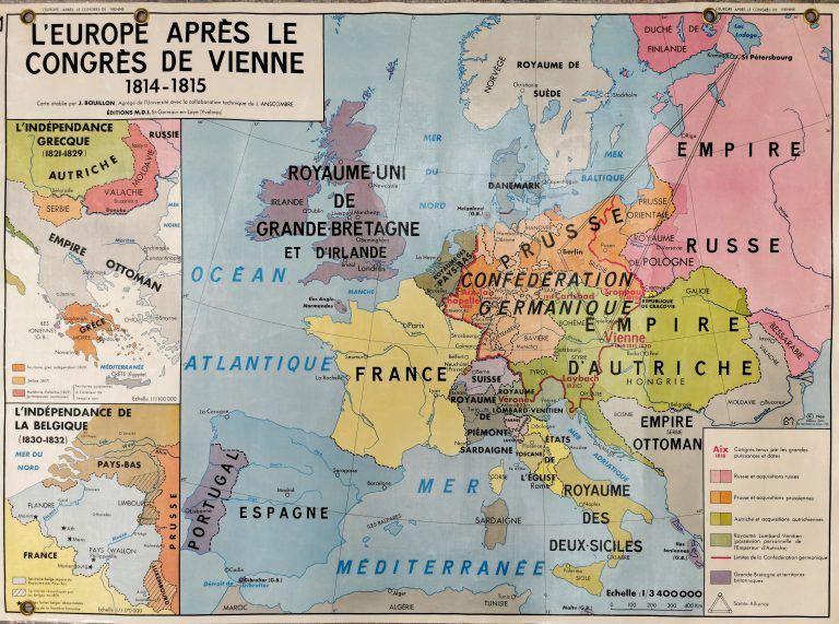 D1(1) L'Europe après le congrés de Vienne 1814-1815