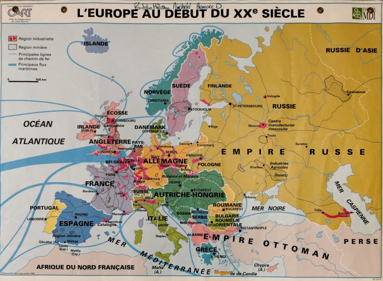 D2(1) L'Europe au début du XXe siècle.