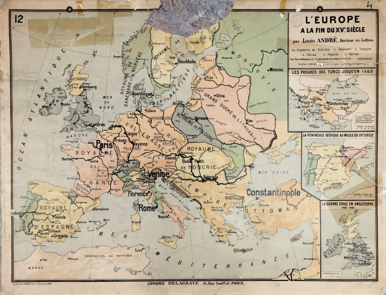 D4(1) L'Europe à la fin du XVe siècle