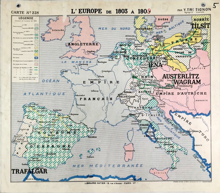 D5(1) L'Europe de 1803 à 1809