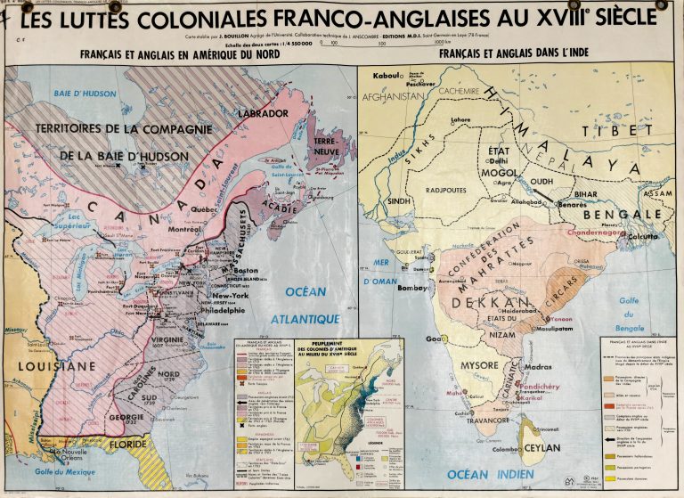 D7(2) Les luttes coloniales franco-anglaises au XVIIIe siècle