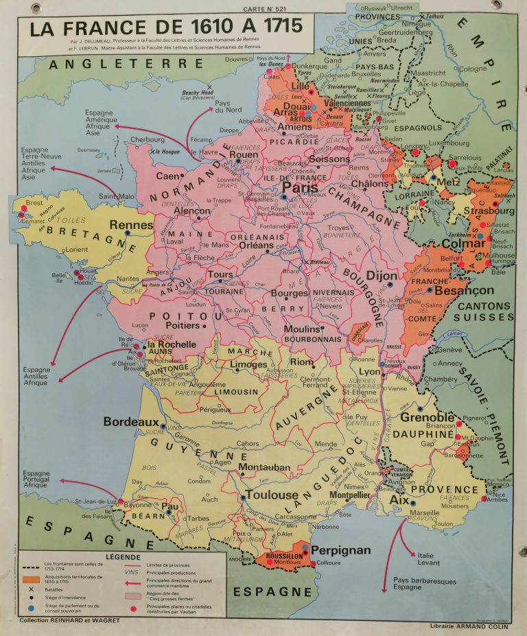 La France de 1610 à 1715