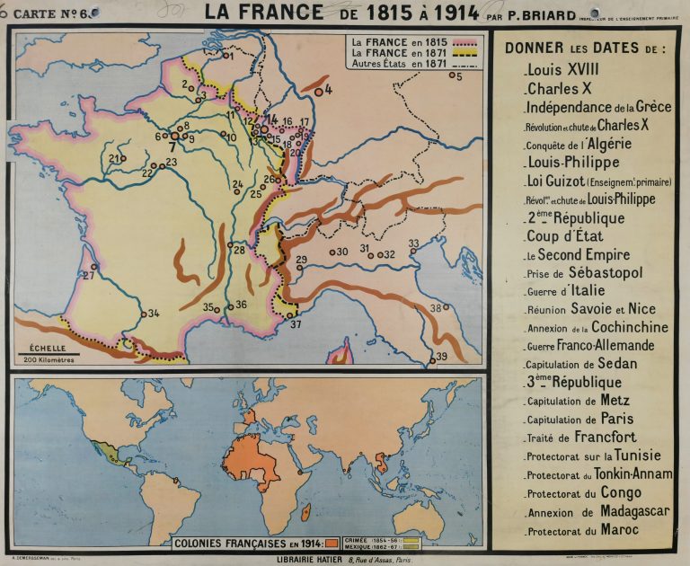 La France de 1815 à 1914 bis.