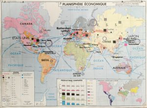 Planisphère économique